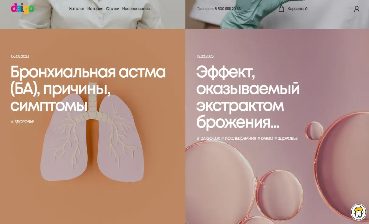 Посмотреть сайт